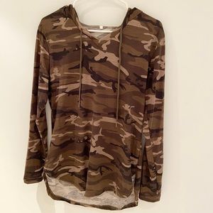 Camo Light Weight Sweatshirt